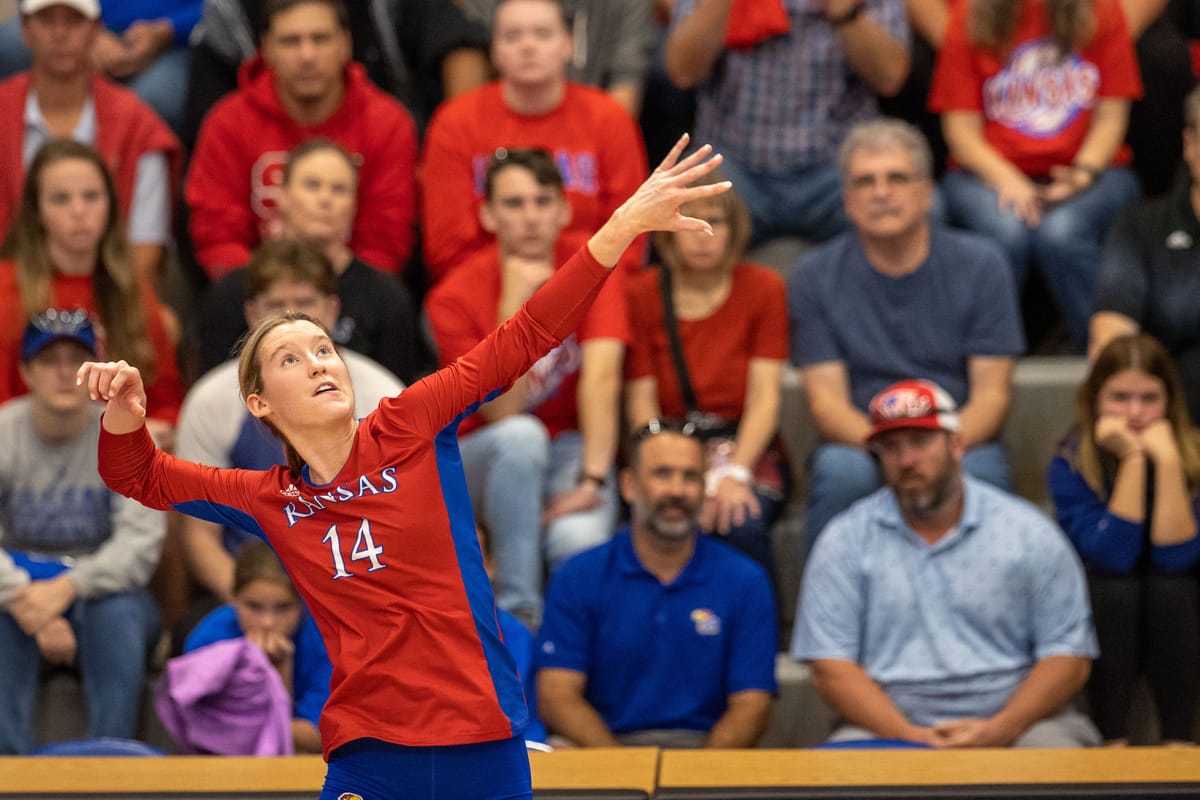 How a growth spurt turned Caroline Bien into one of Big 12 volleyball's ...