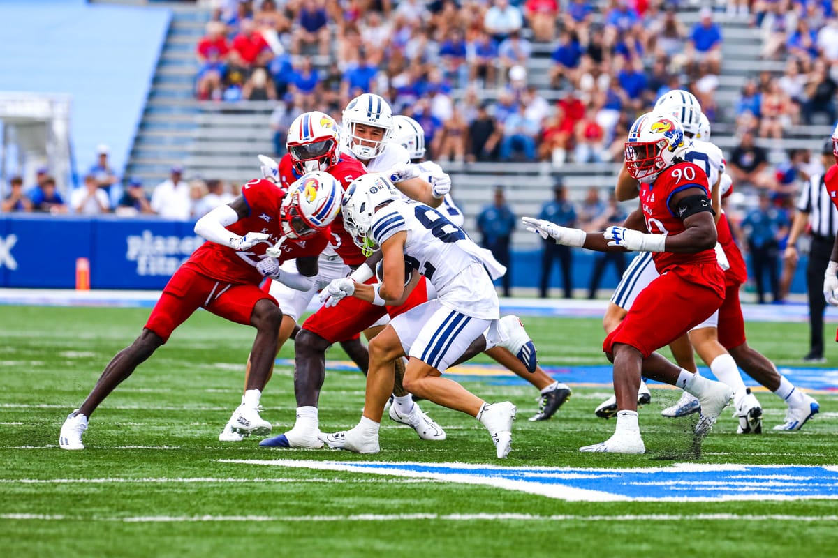 Hear What Kansas CB Cobee Bryant Was Thinking During Big Hit Vs. BYU