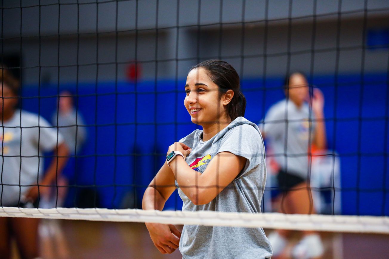 Let it rip: KU's Ayah Elnady explains being in a zone while serving