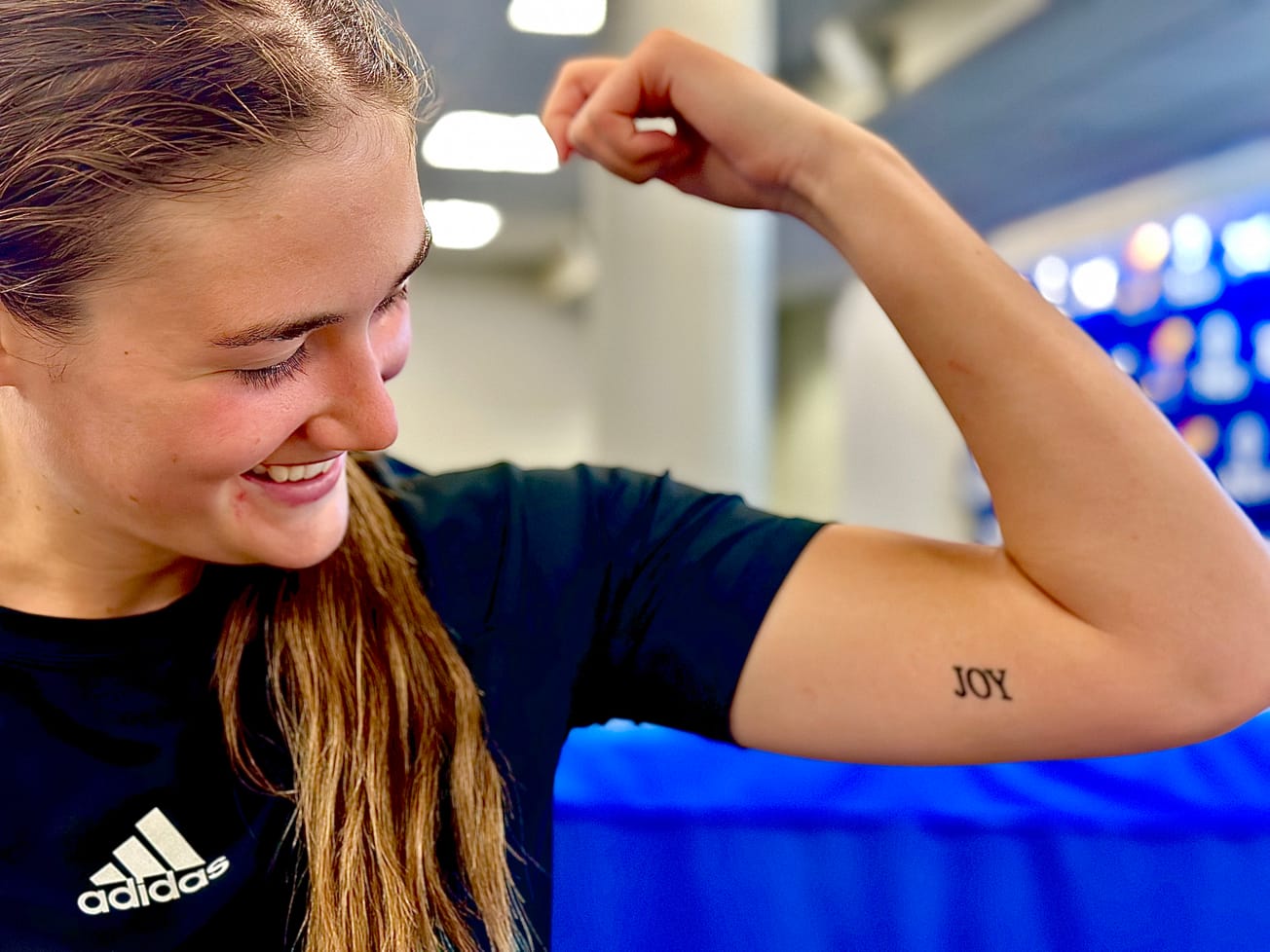 The origin of Kansas hoops transfer Lilly Meister's 3-letter tattoo